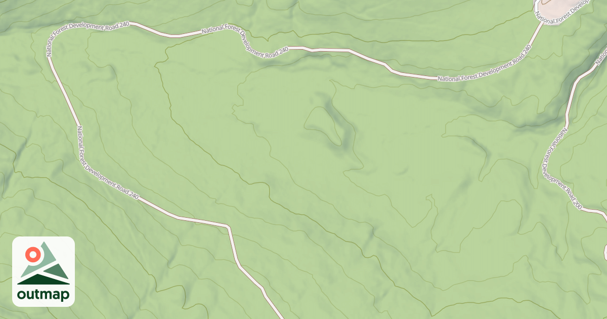 Map of SOUTH FORK BARNABY