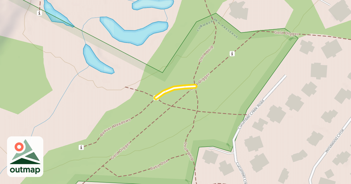 Map of Beaver Meadows
