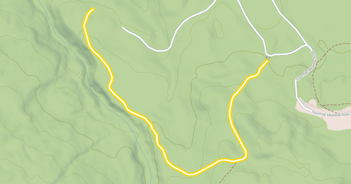 Map preview of Mule Loop