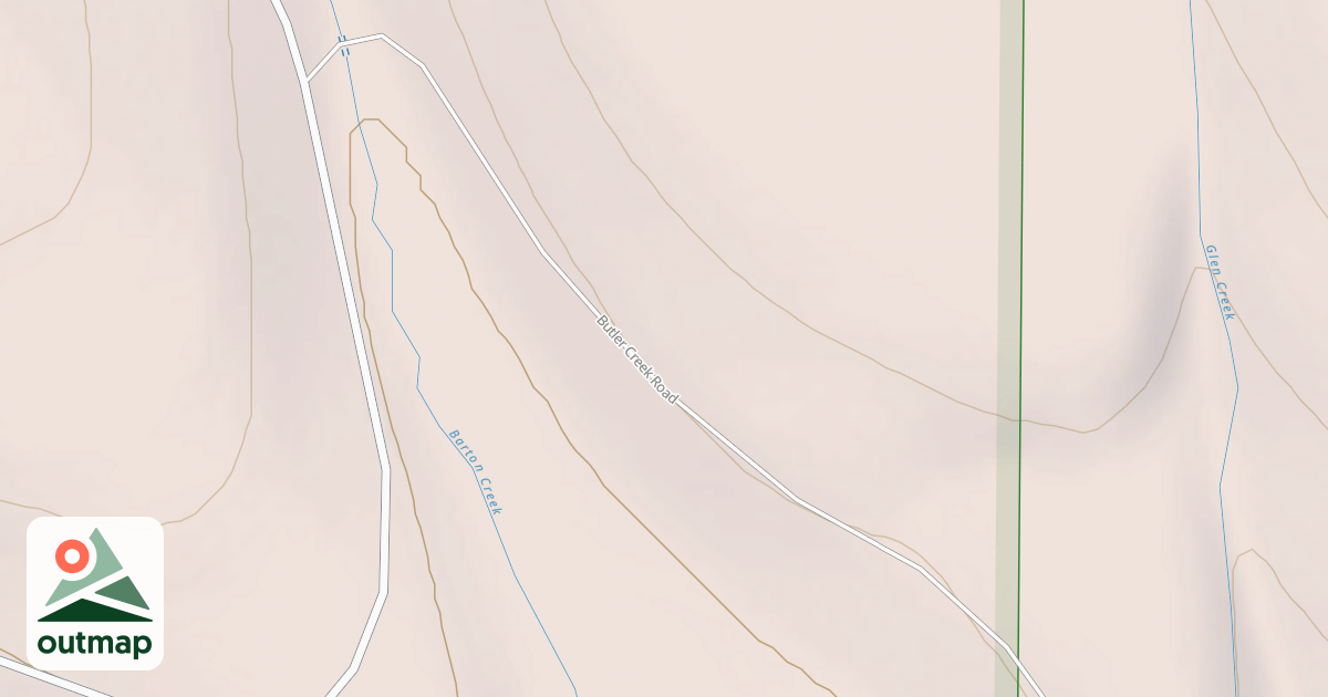 Map of BURTON CREEK A