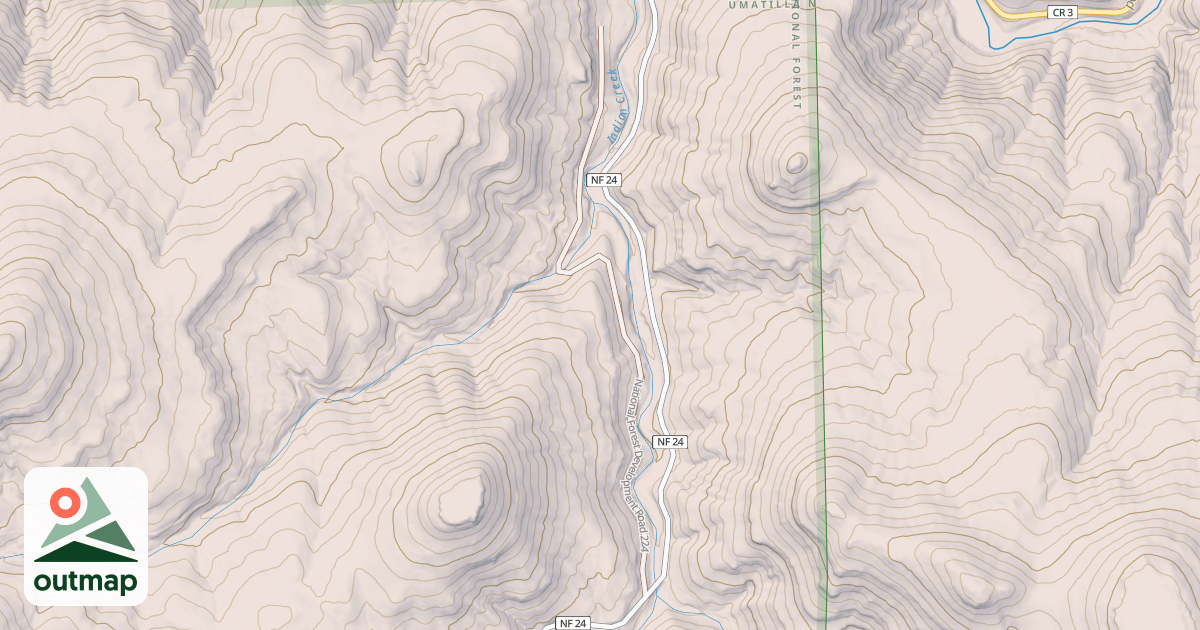 Map of Indian Creek