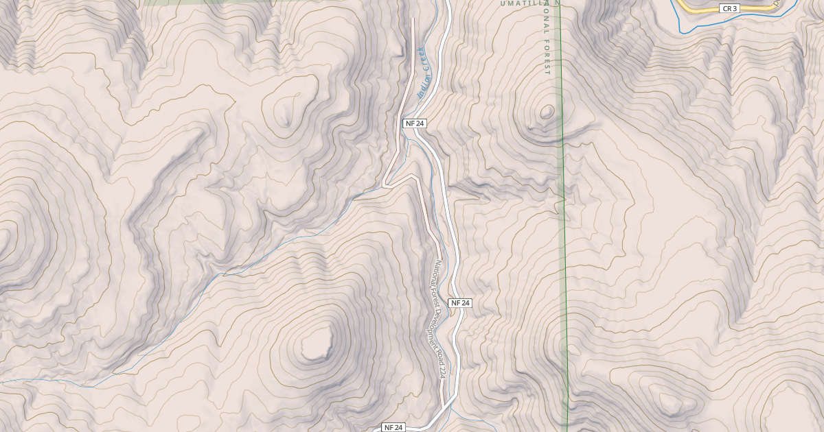 Map preview of Indian Creek