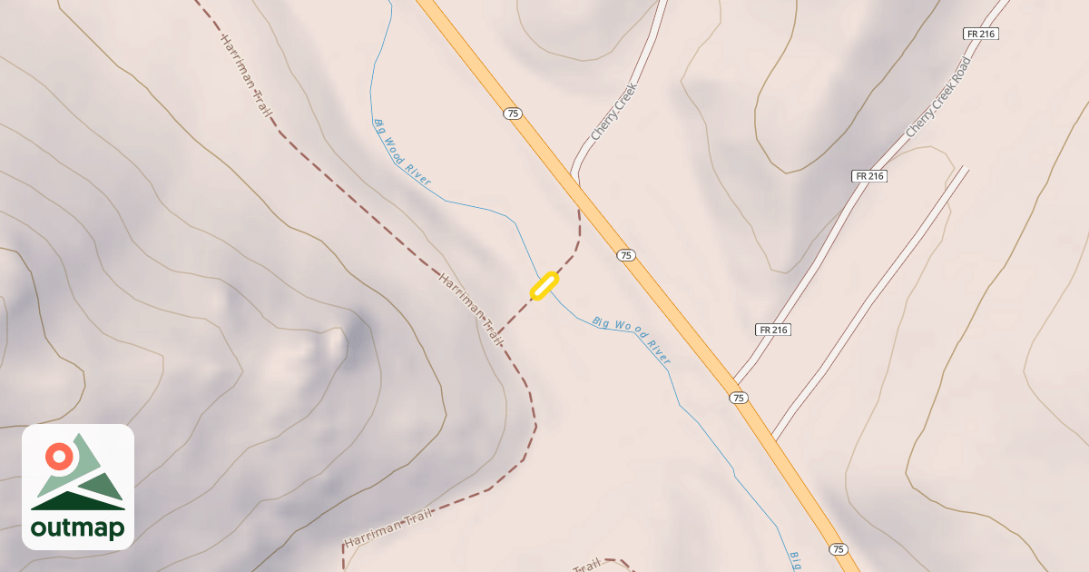 Map of Cherry Creek