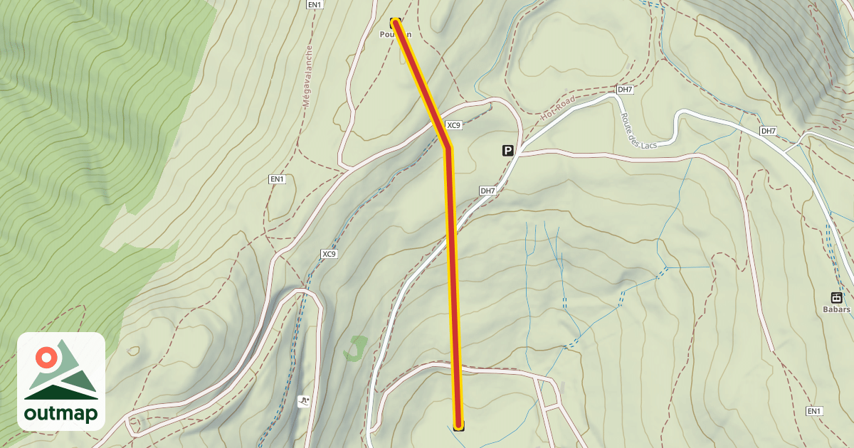 Map of Poutran