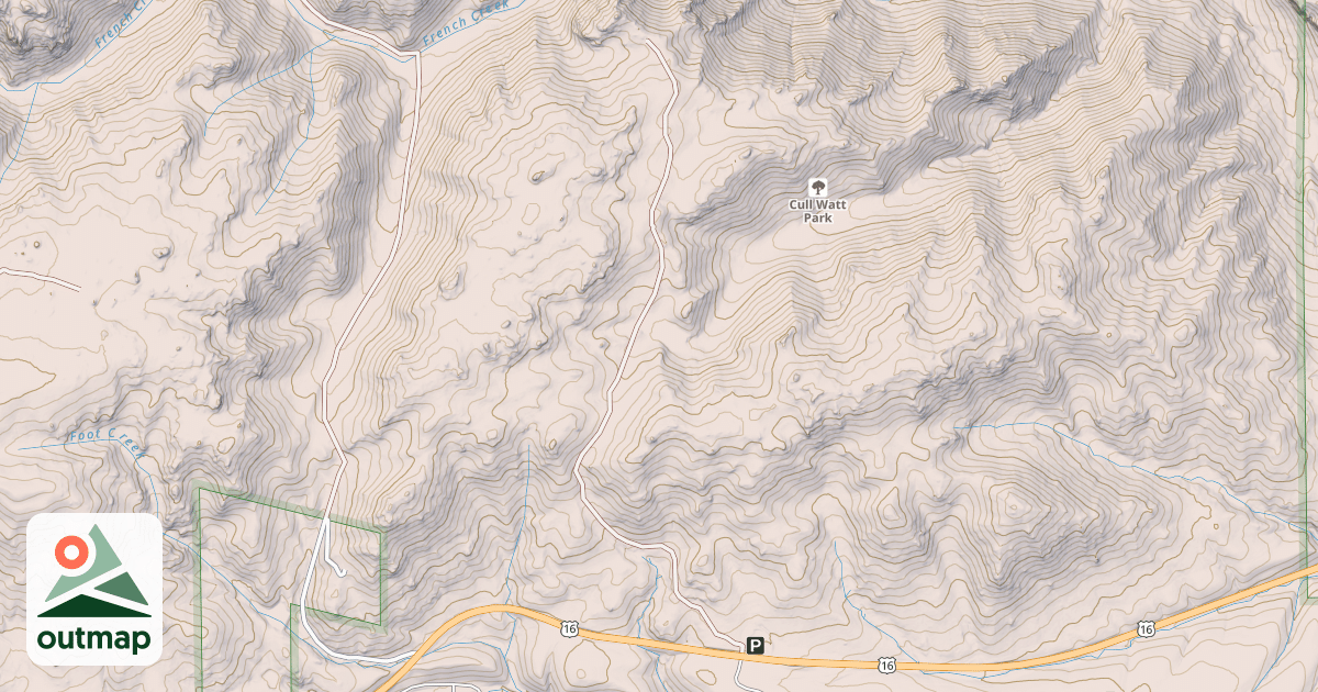 Map of CULL WATT