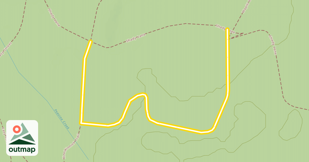 Map of Aspen Bend
