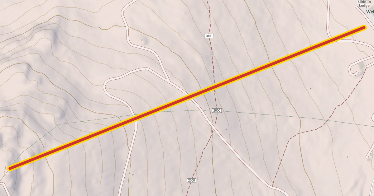 Map preview of Pacific Crest
