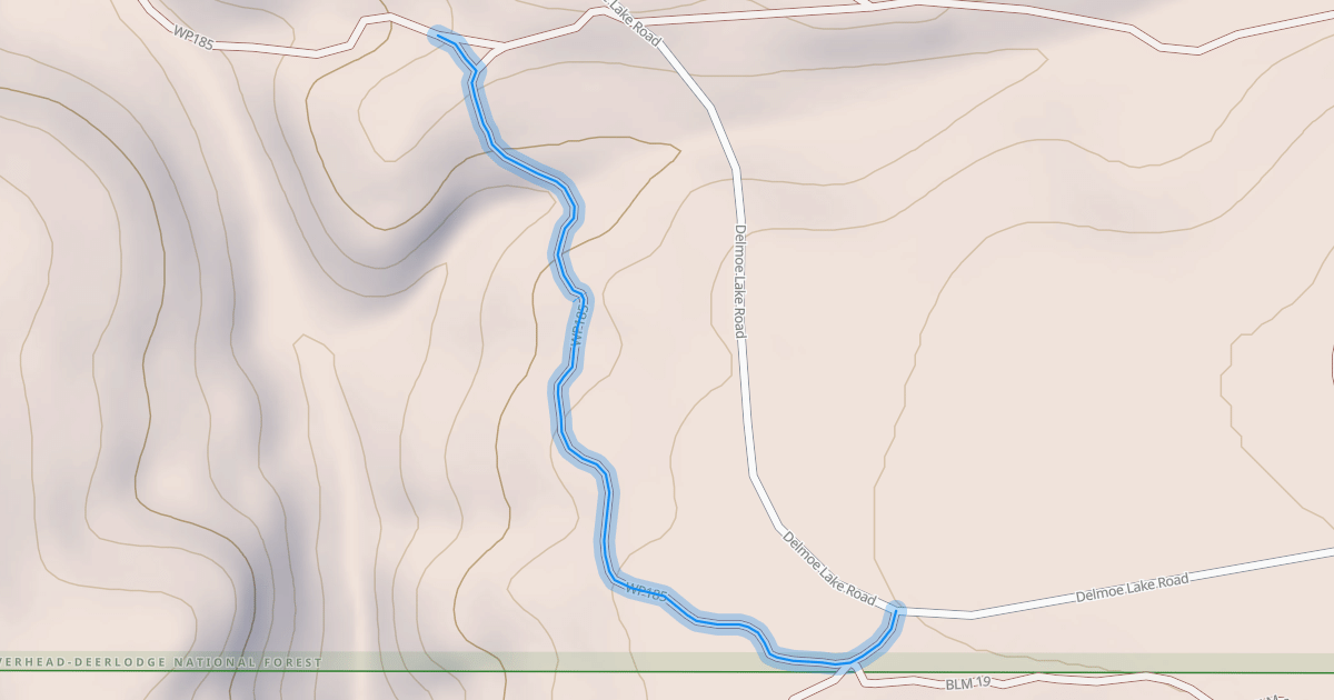 Map preview of WP185
