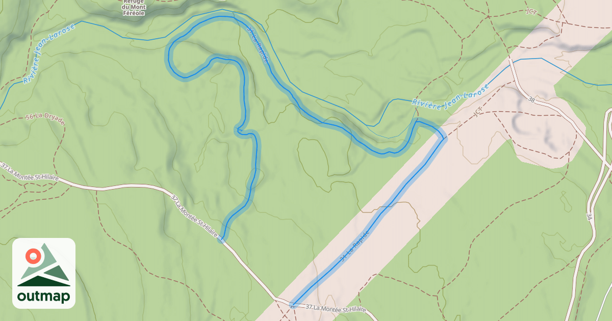 Map of 31 La Rapide