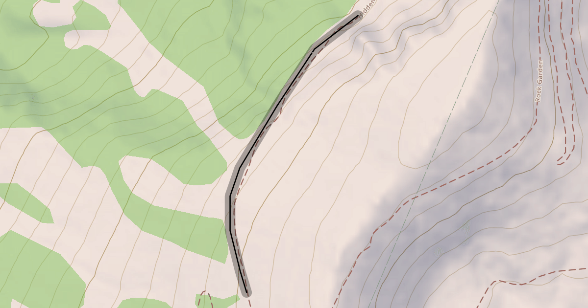 Map preview of Goat Trail
