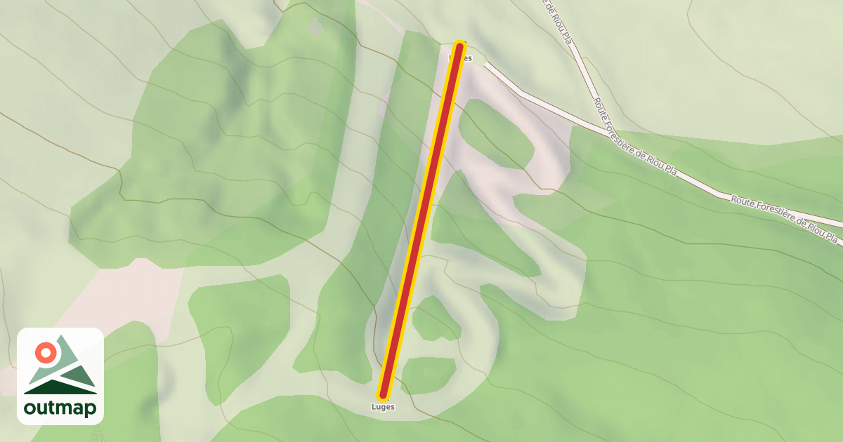 Map of Luges