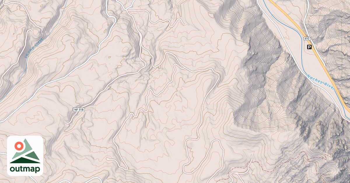 Map of EDGAR ROCK