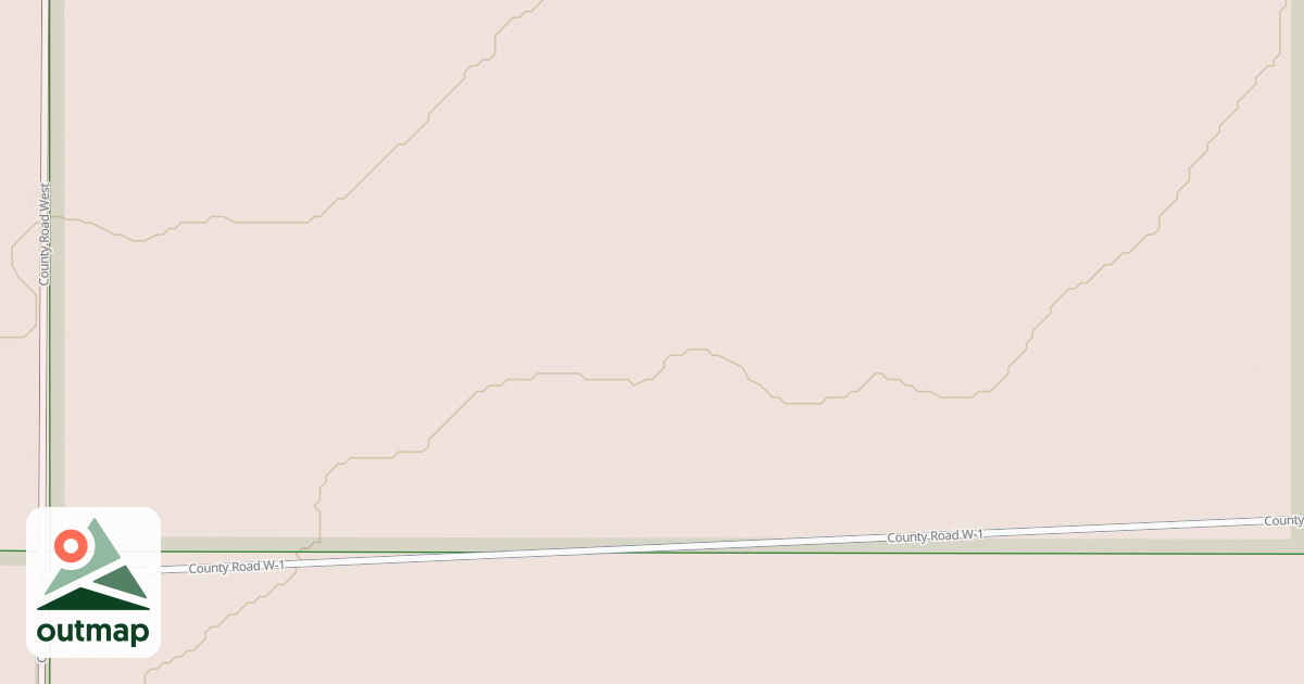 Map of COCHRAN DRY LAKE ROAD