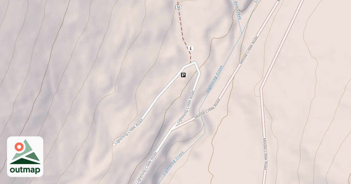 Map of GORDON CREEK