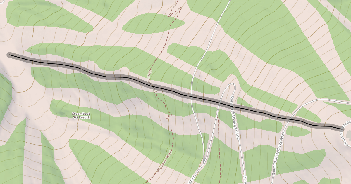 Map preview of Nelson's Run