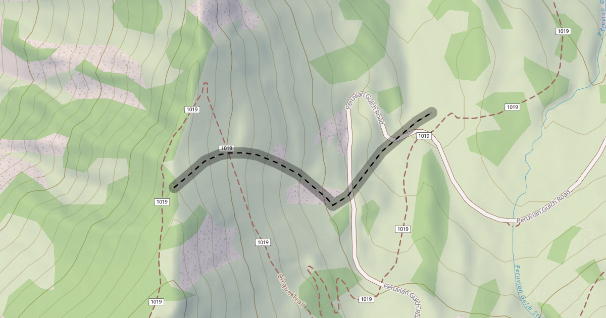 Map preview of Lower Cirque