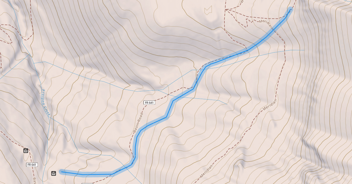 Map preview of Lower Woozley's Way