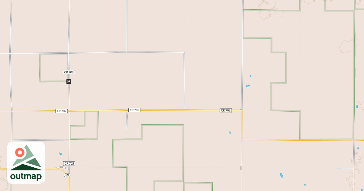 Map of Fourtown-Grygla Trail System