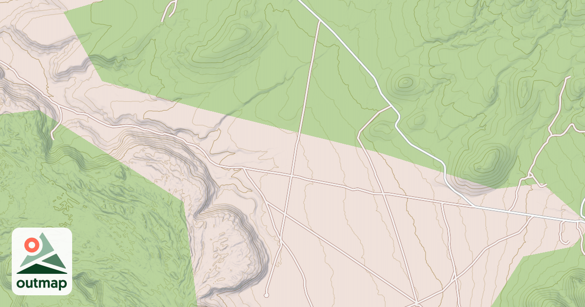 Map of STONE CABIN CANYON ROA G