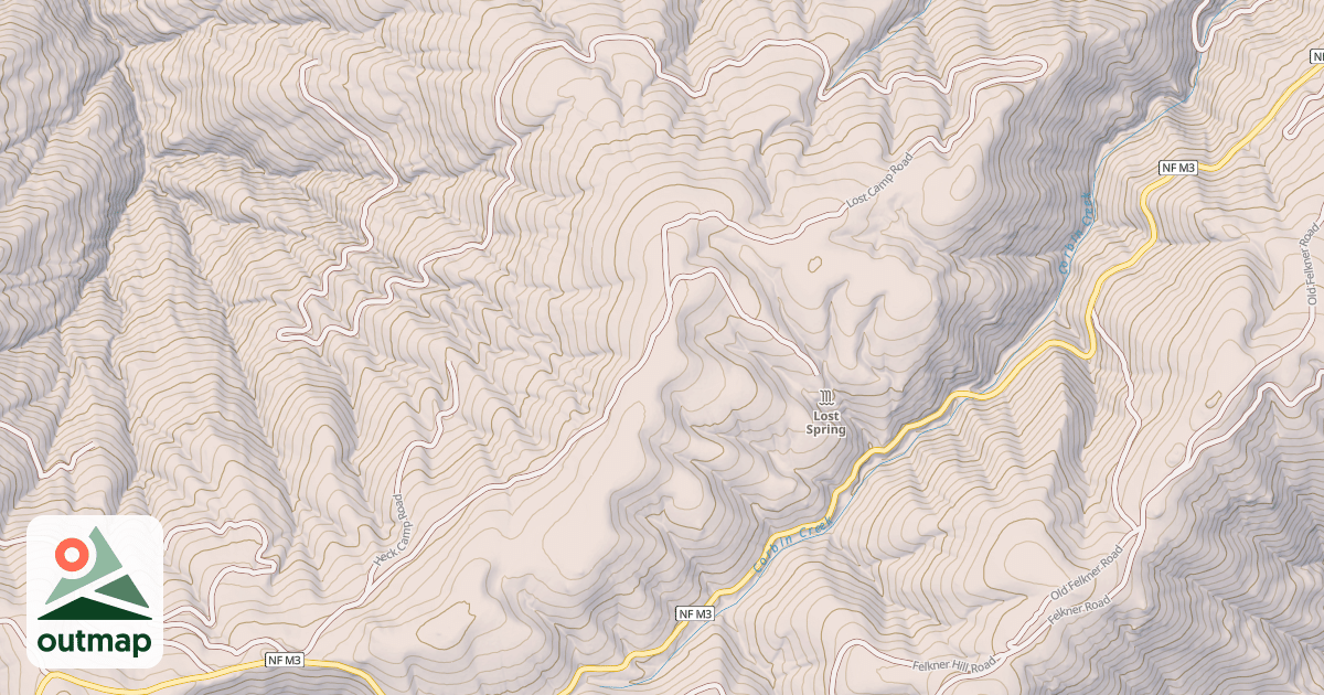 Map of LOST CAMP