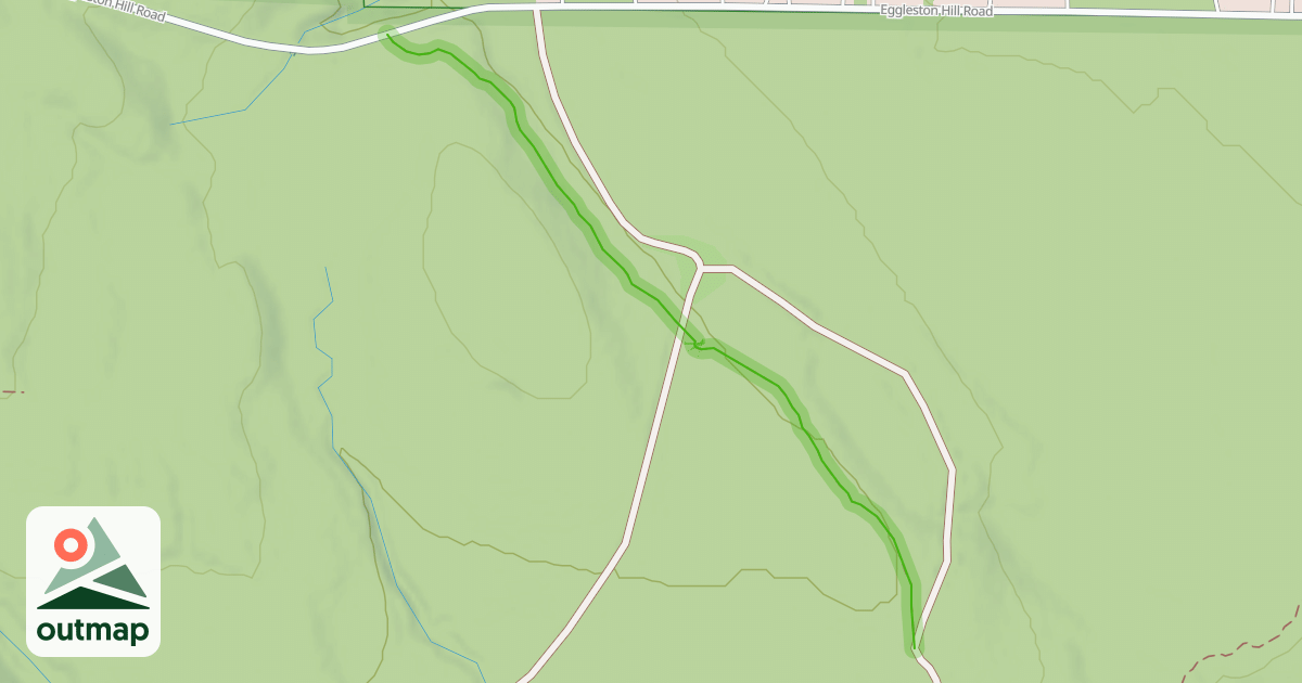 Map of Fred J. Cusimano Westside Overland Trail