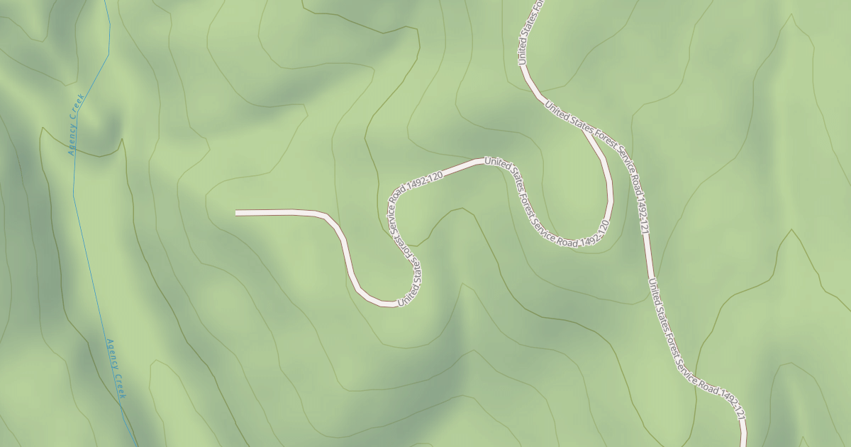 Map preview of USFS Motor Vehicle Use Map Roads {A18B5924-A3D3-4615-A6D0-80711647FE72}