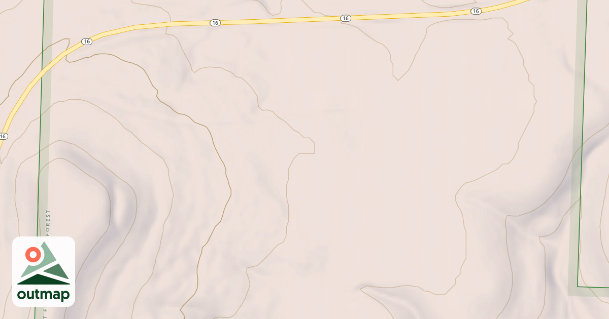 Map of USFS National Forest System Roads {B9044BA5-9921-4FE9-AC95-F20E456706B9}