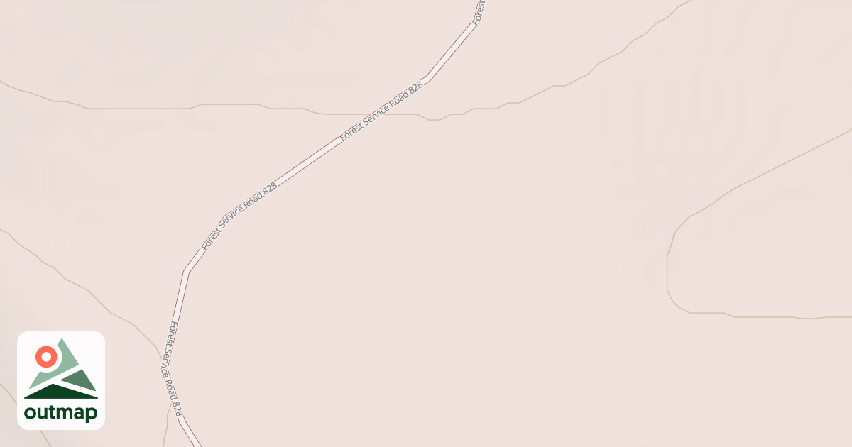 Map of LAKE CR DISPERSED B