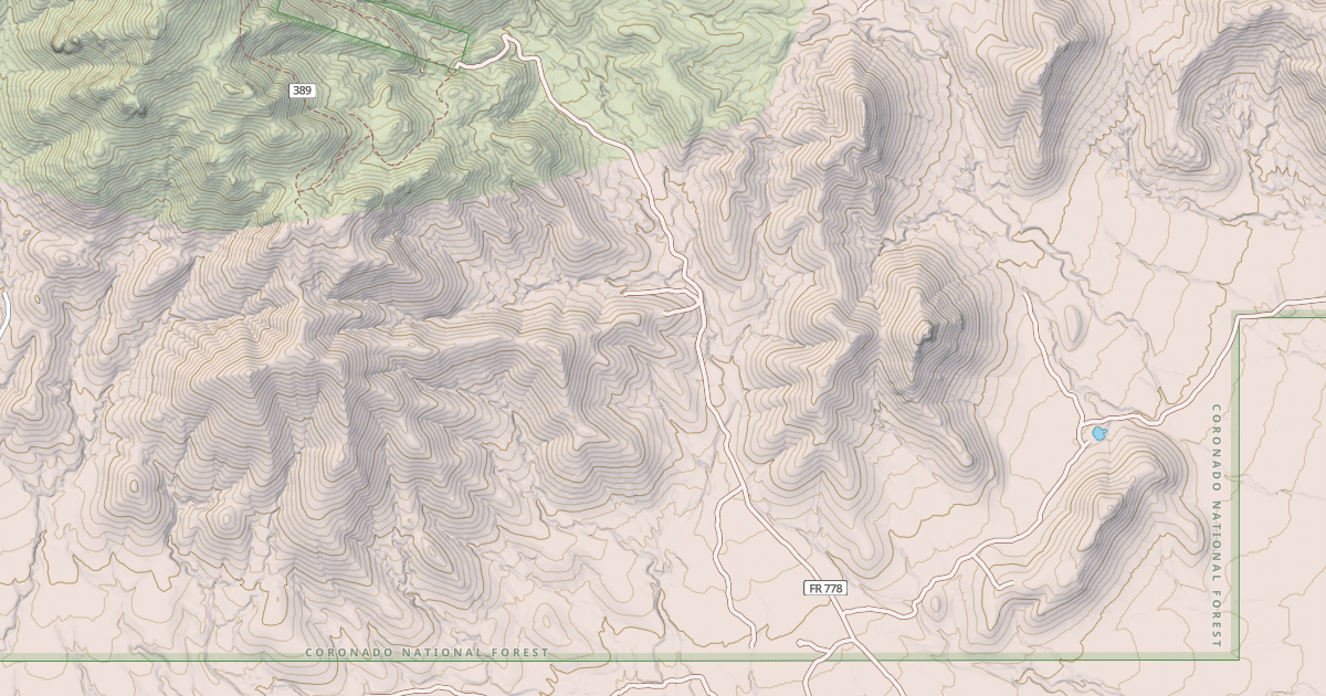 Map preview of MINE CANYON