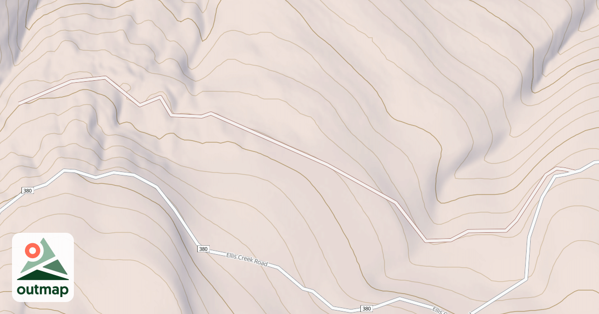 Map of ELLIS ROAD ONE