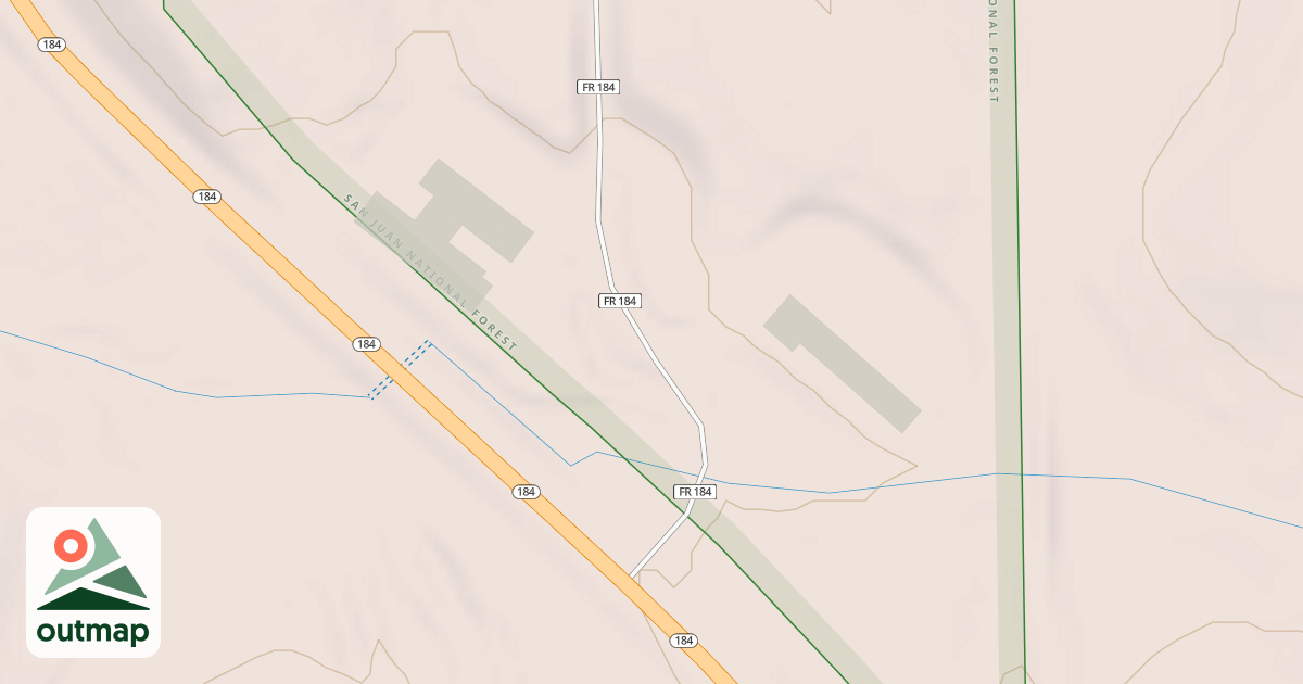 Map of DOLORES OFFICE