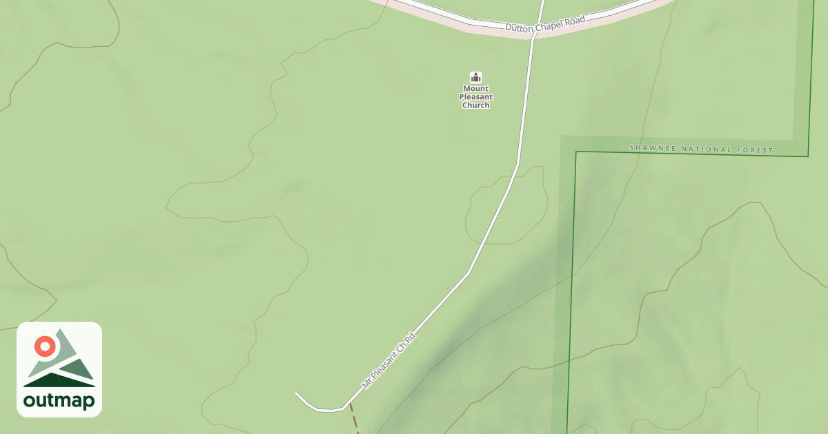 Map of MT PLEASANT CH RD