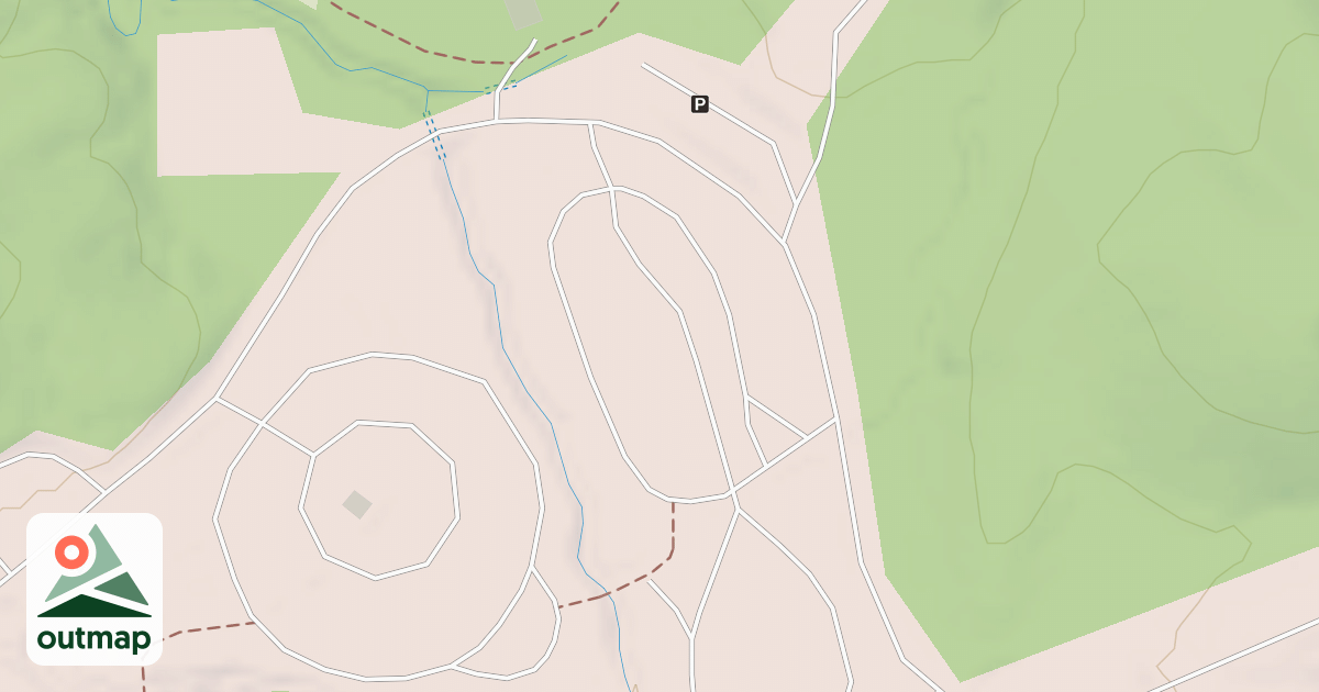 Map of H.F. D SITES 15,17-20 CONNECTO