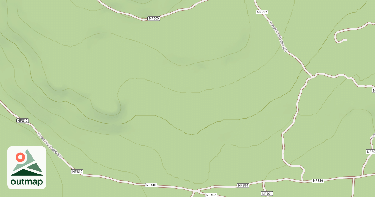 Map of Santiam Pass Ohv Atv Trail #18
