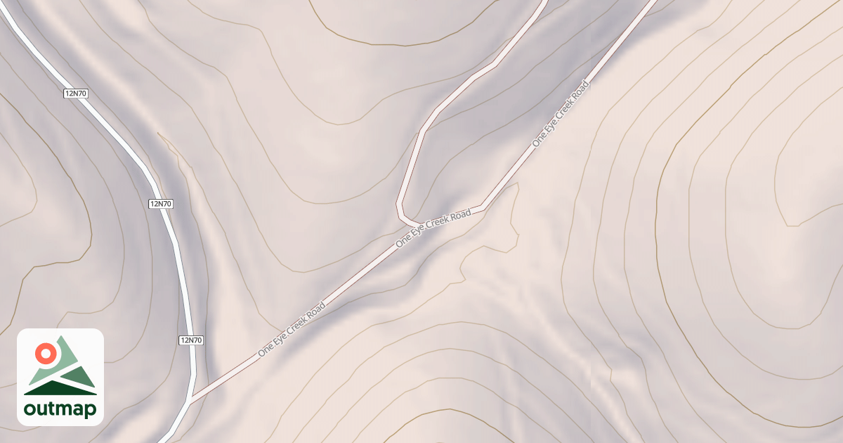 Map of Crosier Run