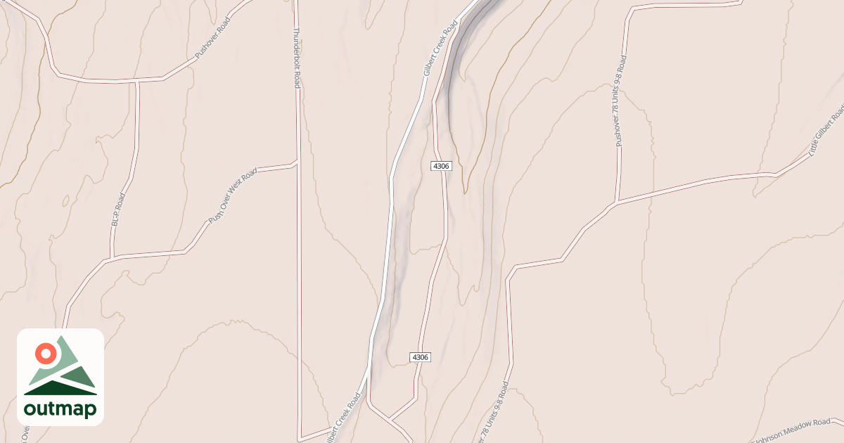 Map of GILBERT CREEK ATV TRAIL