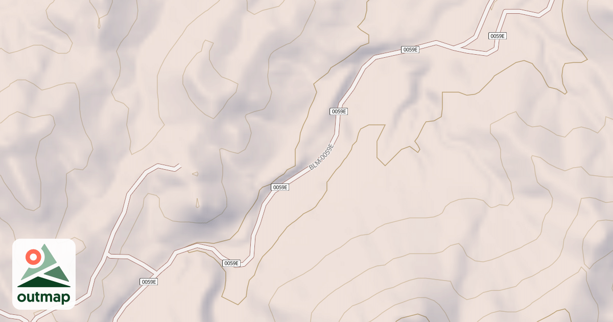Map of BLM National GTLF Public Motorized Roads 3e94ddd6-096f-4bcf-817b-55d1c692d9a7