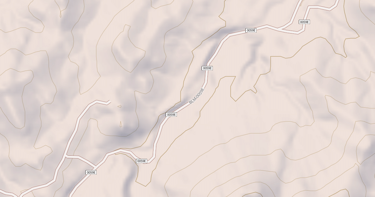 Map preview of BLM National GTLF Public Motorized Roads 3e94ddd6-096f-4bcf-817b-55d1c692d9a7