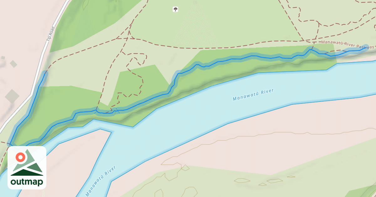 Map of River Track