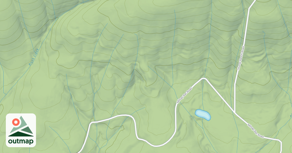 Map of MILSAP SPUR B