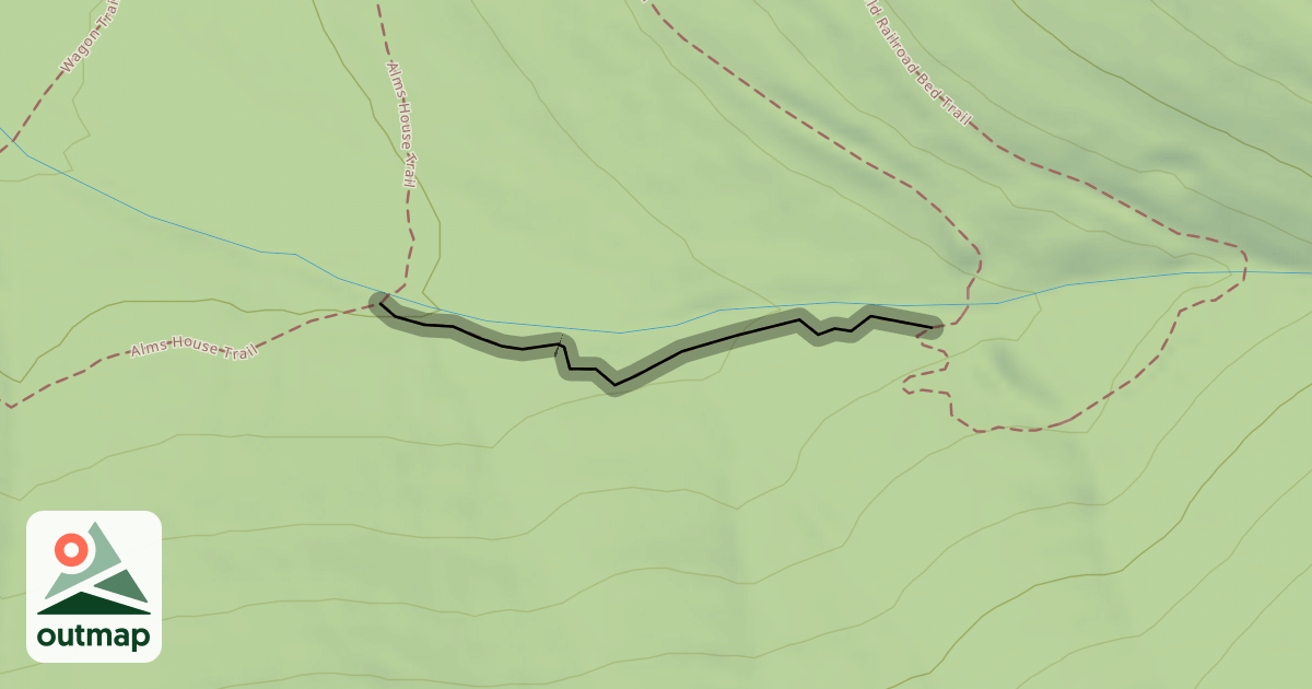 Map of Belue Trail