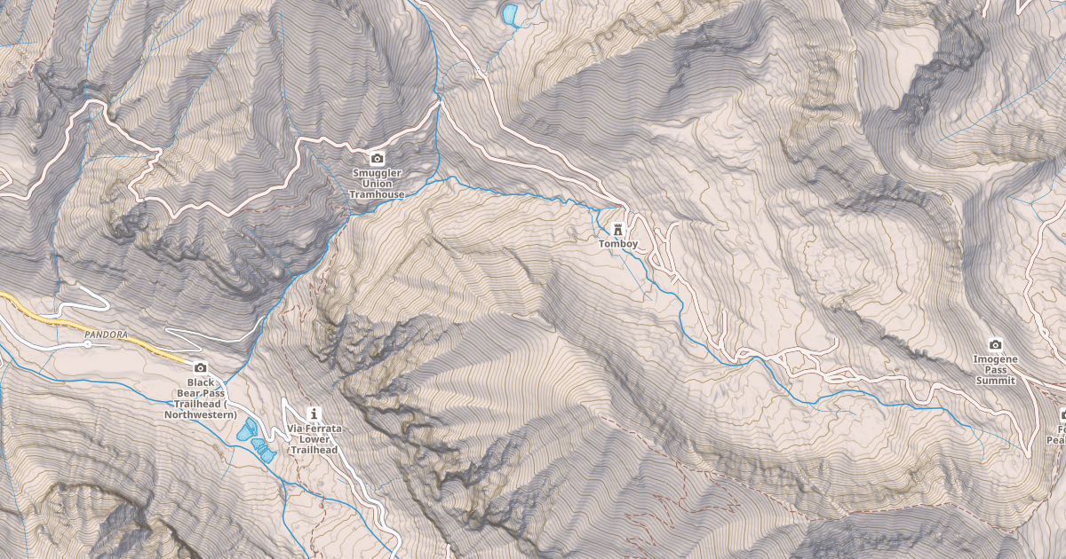 Map preview of IMOGENE PASS
