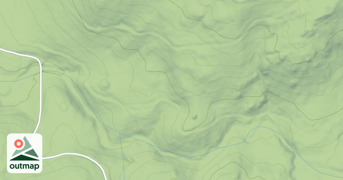 Map of ALDER SPLIT LOWER