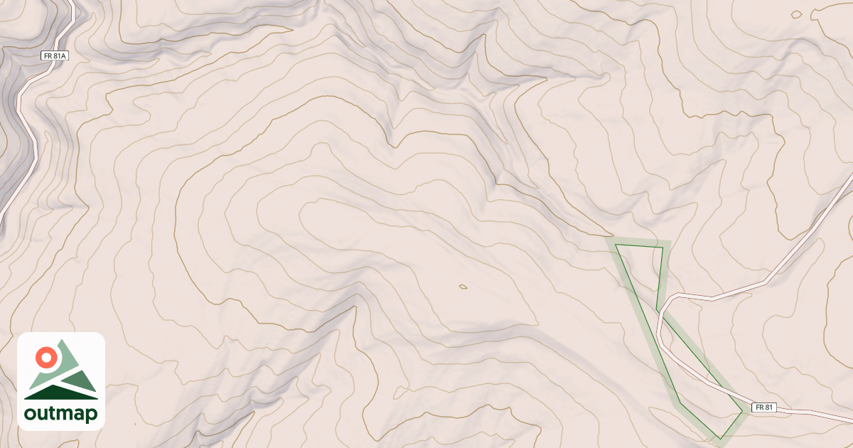 Map of USFS National Forest System Roads {C98145C6-8F08-47D5-912C-80E92CD87EDA}