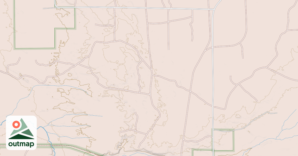 Map of CREEK NUMBER EIGHT