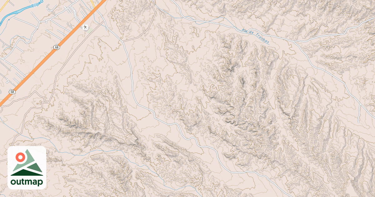 Map of BLM National GTLF Public Motorized Roads 3bbee1e4-6d5c-46b3-968b-cd813f6ae771