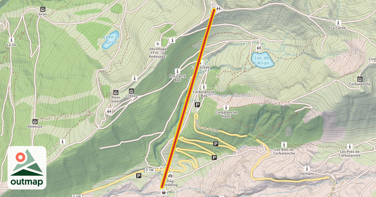 Map of Molliets