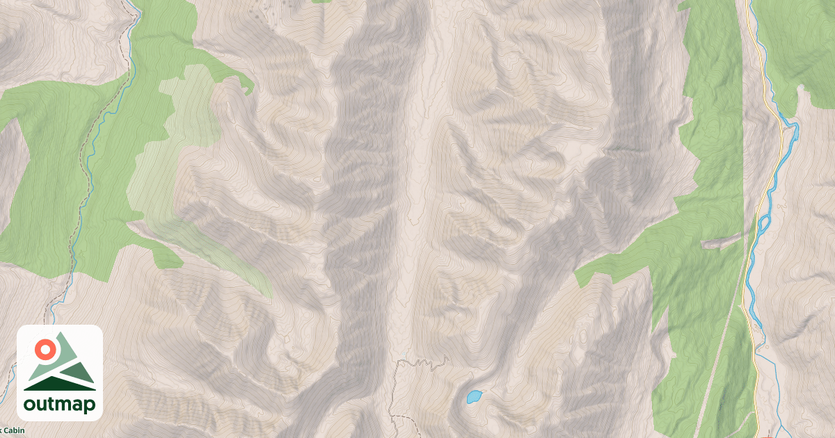 Map of PALMER CREEK RD