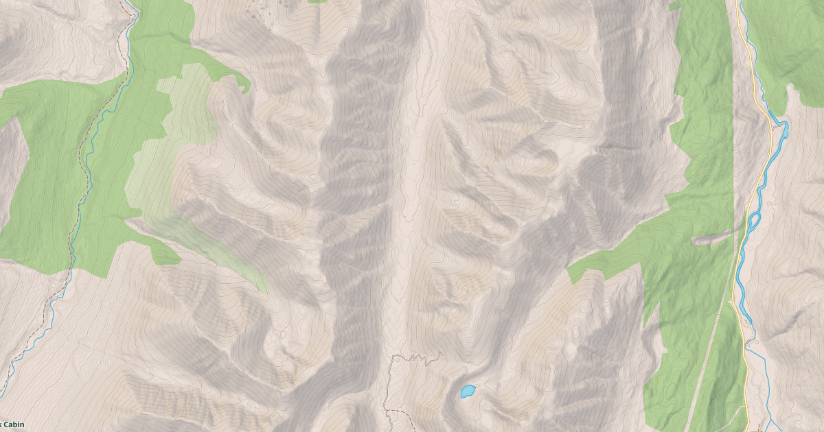 Map preview of PALMER CREEK RD