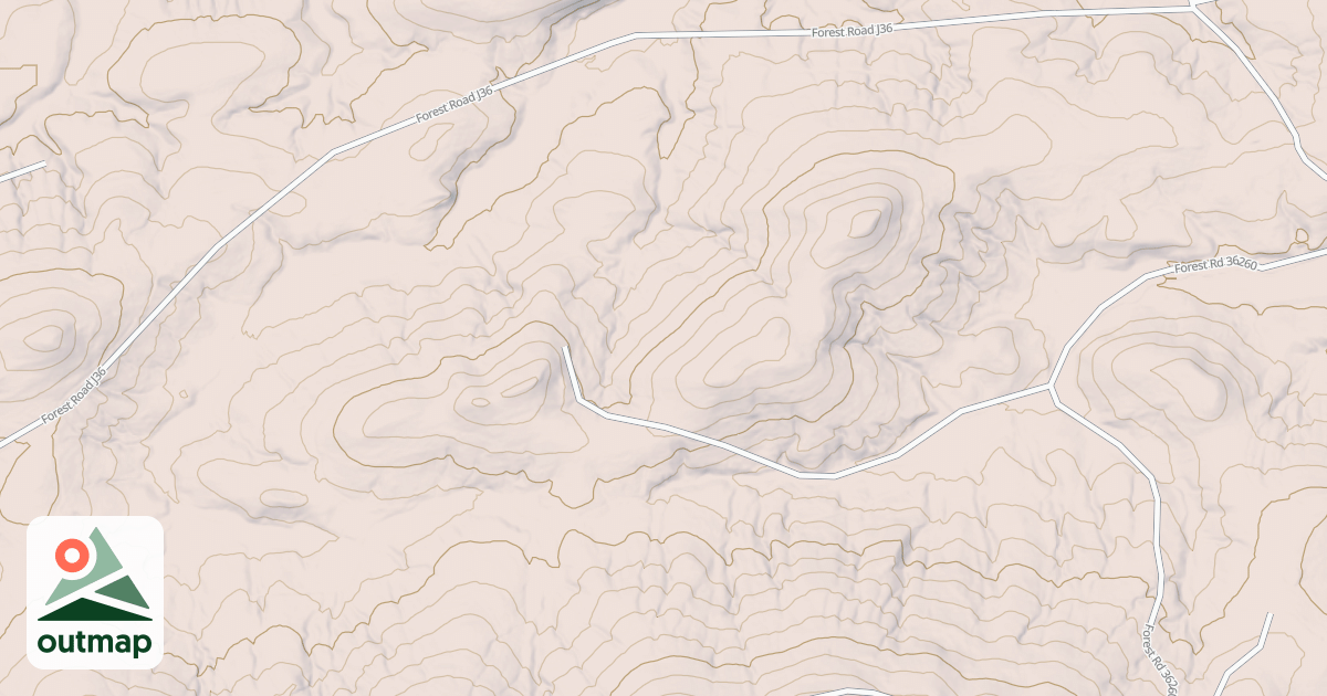 Map of USFS Motor Vehicle Use Map Roads {9F94301A-5D04-46E1-8927-1C1FA269EBD3}